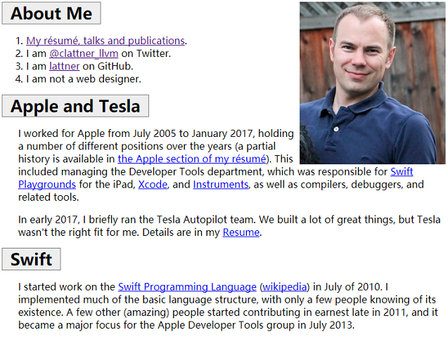 Swift 语言之父 Chris Lattner